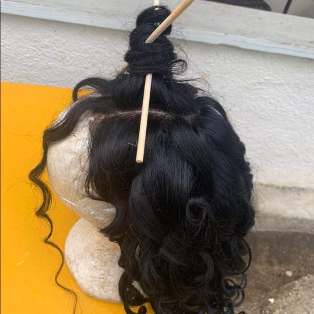 24”Chungli style lace wig 100%Brazillian